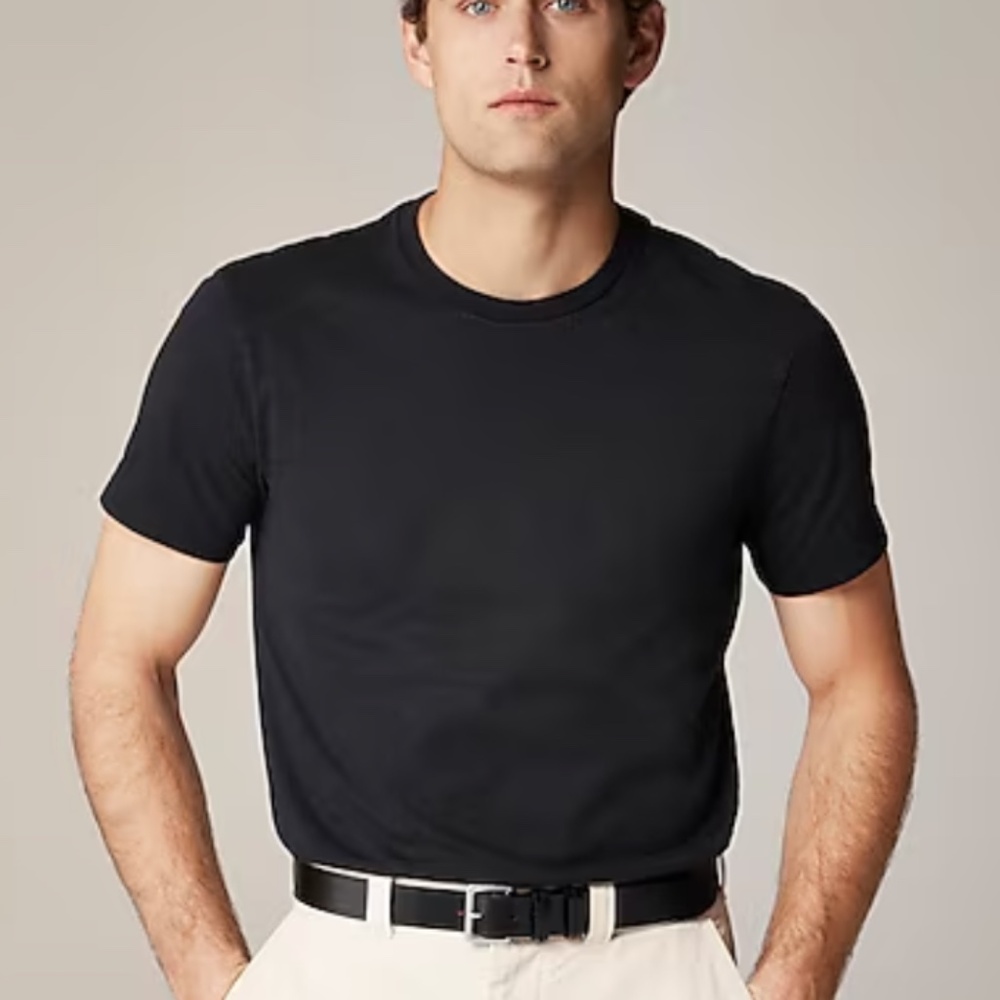 J Crew Men’s Broken In Short Sleeve Tee Black Size Small